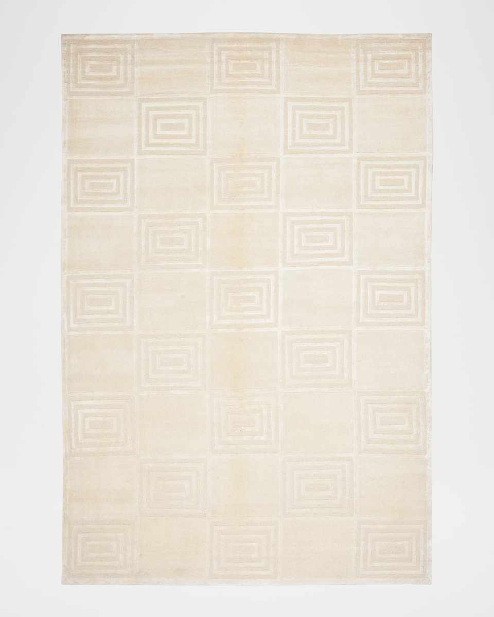 Alistair Tiles Hand Knotted Rug